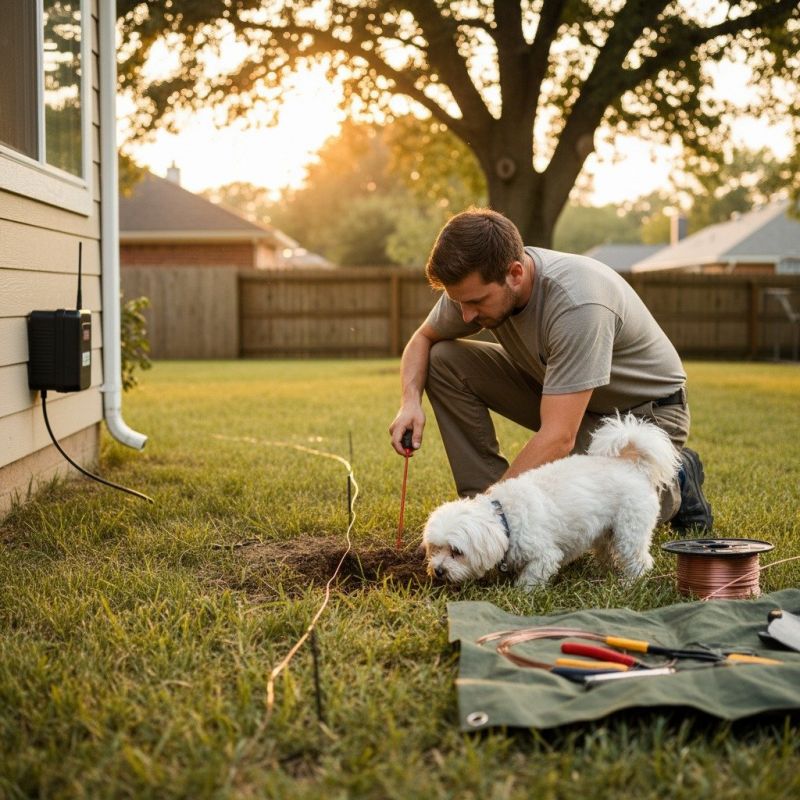 Rail Fence Installation